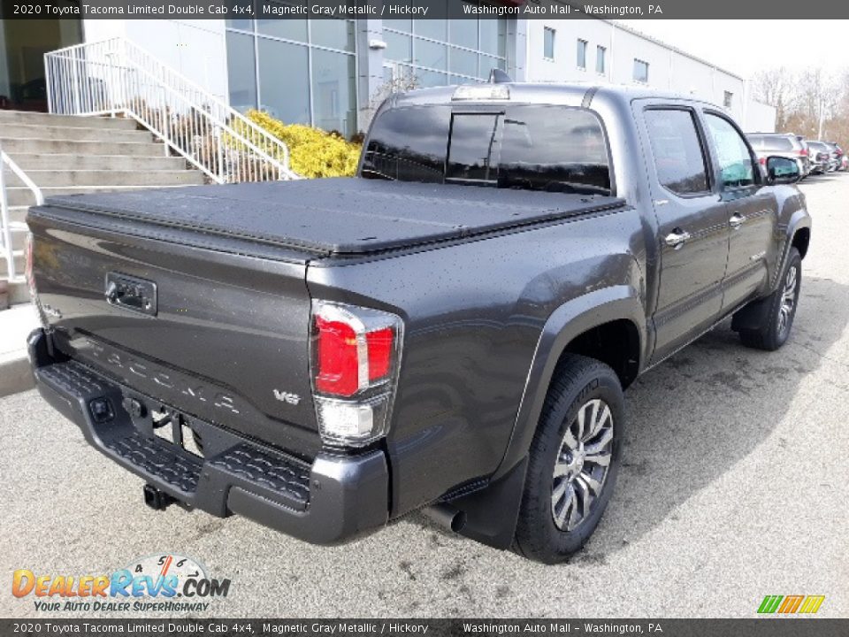 2020 Toyota Tacoma Limited Double Cab 4x4 Magnetic Gray Metallic / Hickory Photo #26