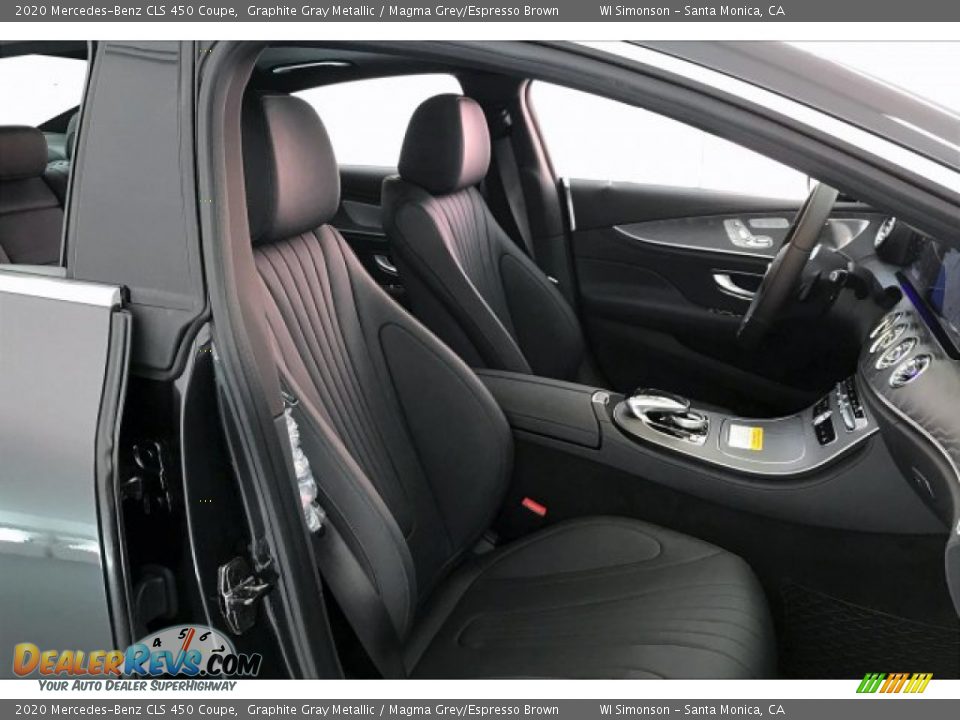 2020 Mercedes-Benz CLS 450 Coupe Graphite Gray Metallic / Magma Grey/Espresso Brown Photo #5