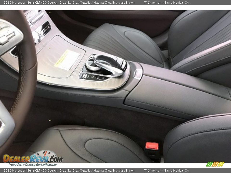 2020 Mercedes-Benz CLS 450 Coupe Graphite Gray Metallic / Magma Grey/Espresso Brown Photo #7
