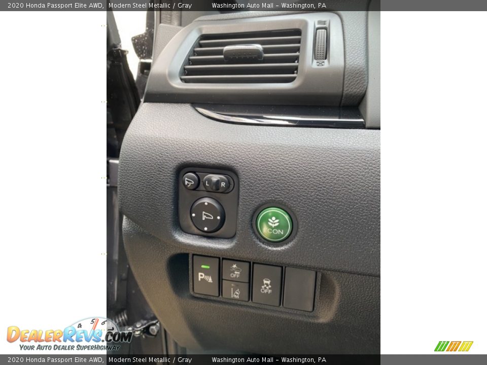 2020 Honda Passport Elite AWD Modern Steel Metallic / Gray Photo #12