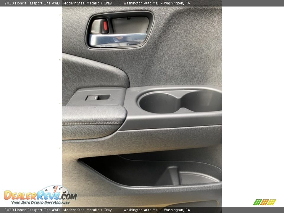 2020 Honda Passport Elite AWD Modern Steel Metallic / Gray Photo #17