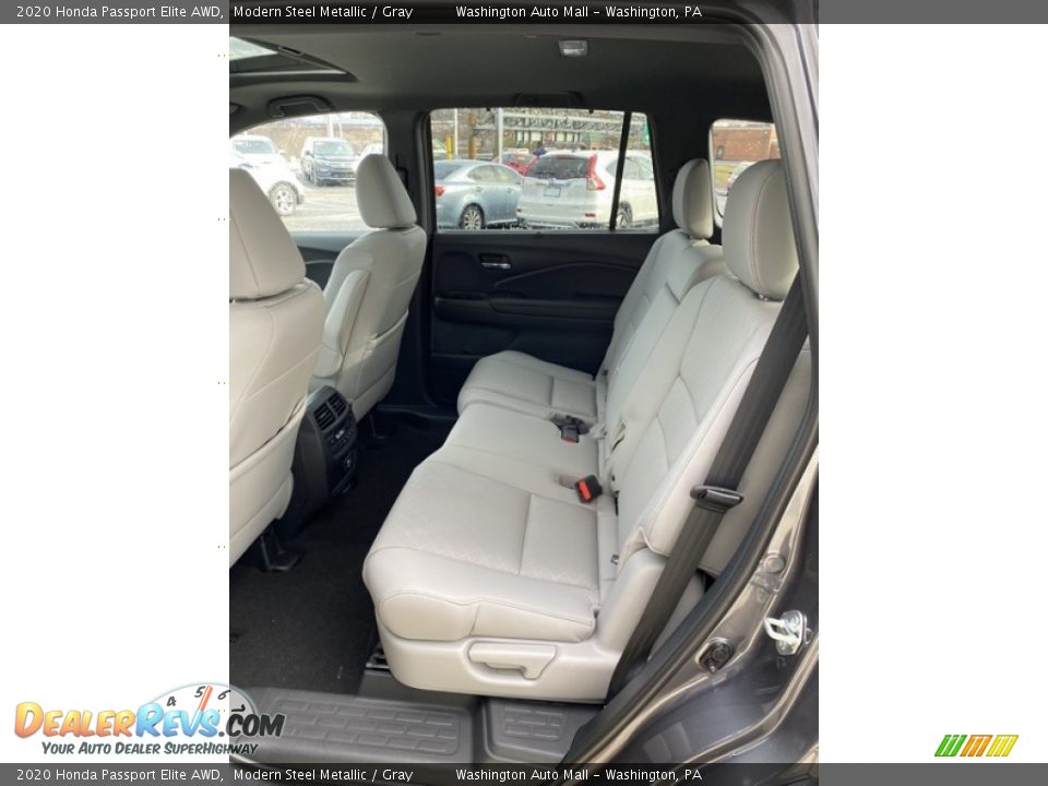2020 Honda Passport Elite AWD Modern Steel Metallic / Gray Photo #19