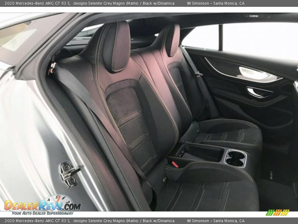 Rear Seat of 2020 Mercedes-Benz AMG GT 63 S Photo #13