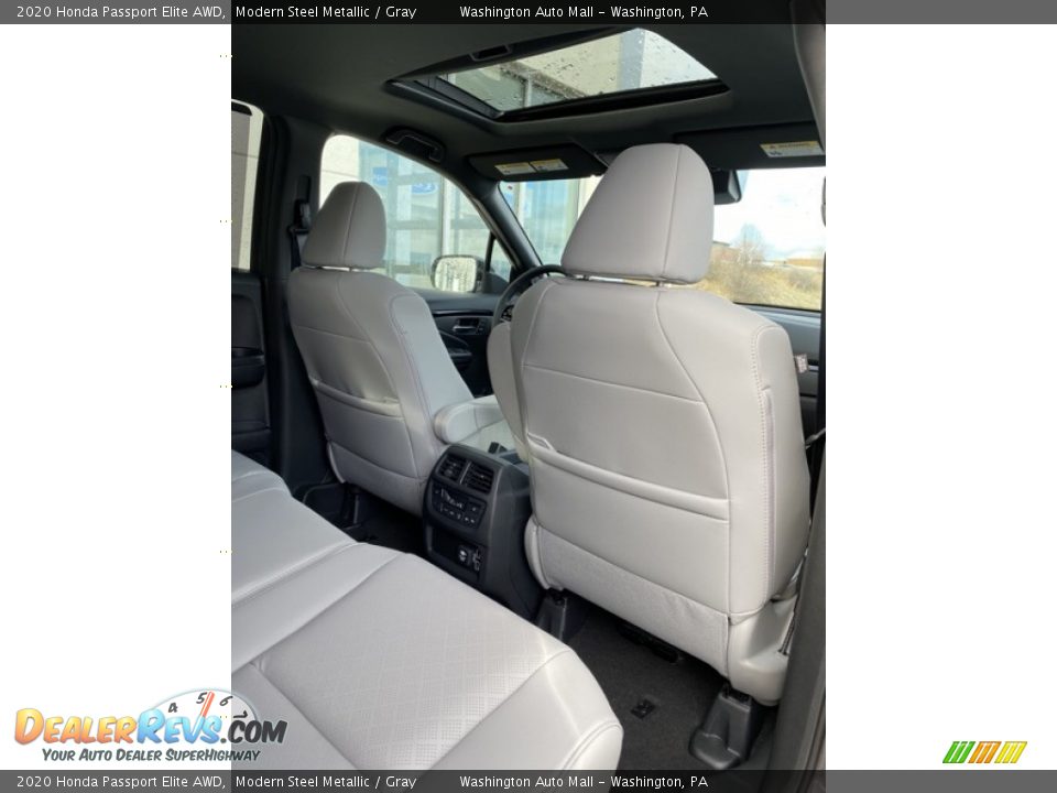 2020 Honda Passport Elite AWD Modern Steel Metallic / Gray Photo #24