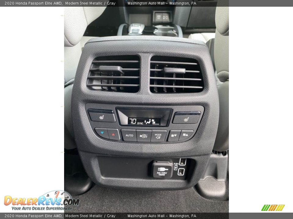 2020 Honda Passport Elite AWD Modern Steel Metallic / Gray Photo #25