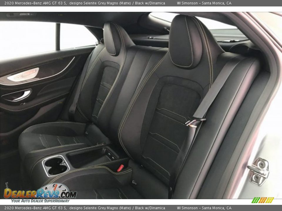 Rear Seat of 2020 Mercedes-Benz AMG GT 63 S Photo #15