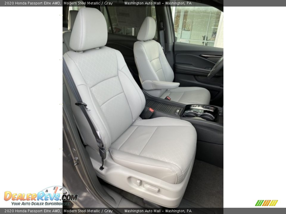 2020 Honda Passport Elite AWD Modern Steel Metallic / Gray Photo #26