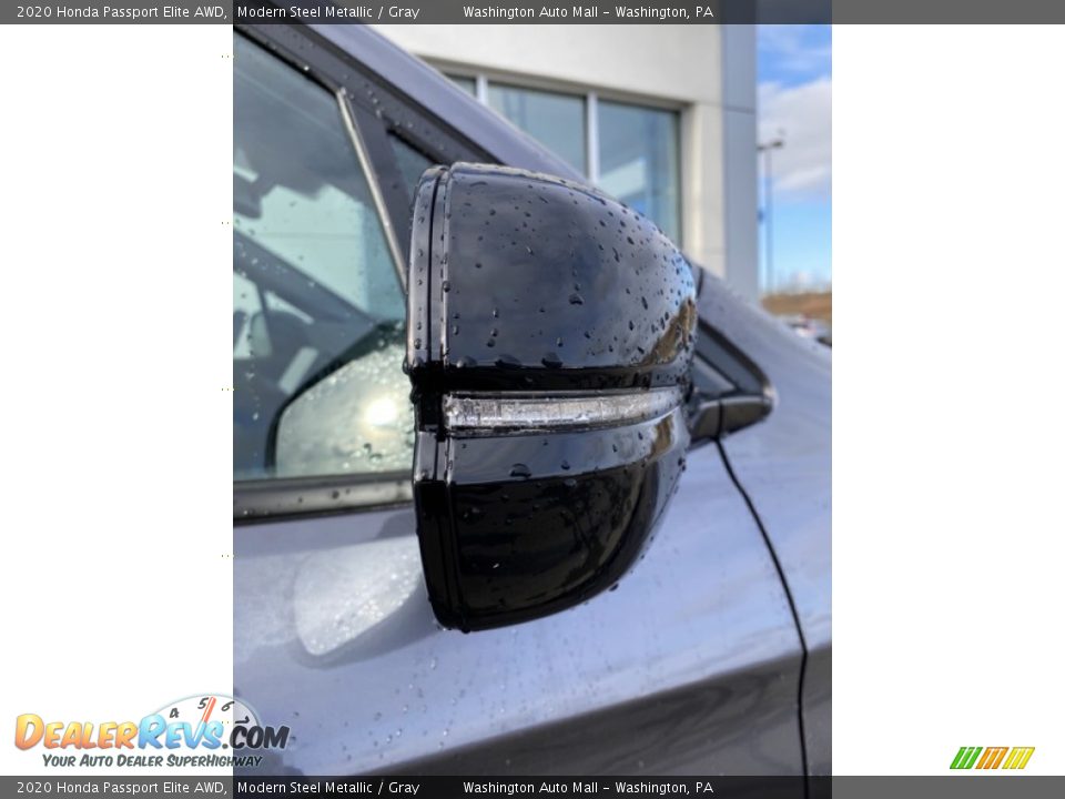 2020 Honda Passport Elite AWD Modern Steel Metallic / Gray Photo #28