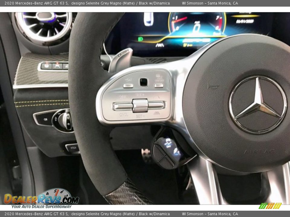 2020 Mercedes-Benz AMG GT 63 S Steering Wheel Photo #18