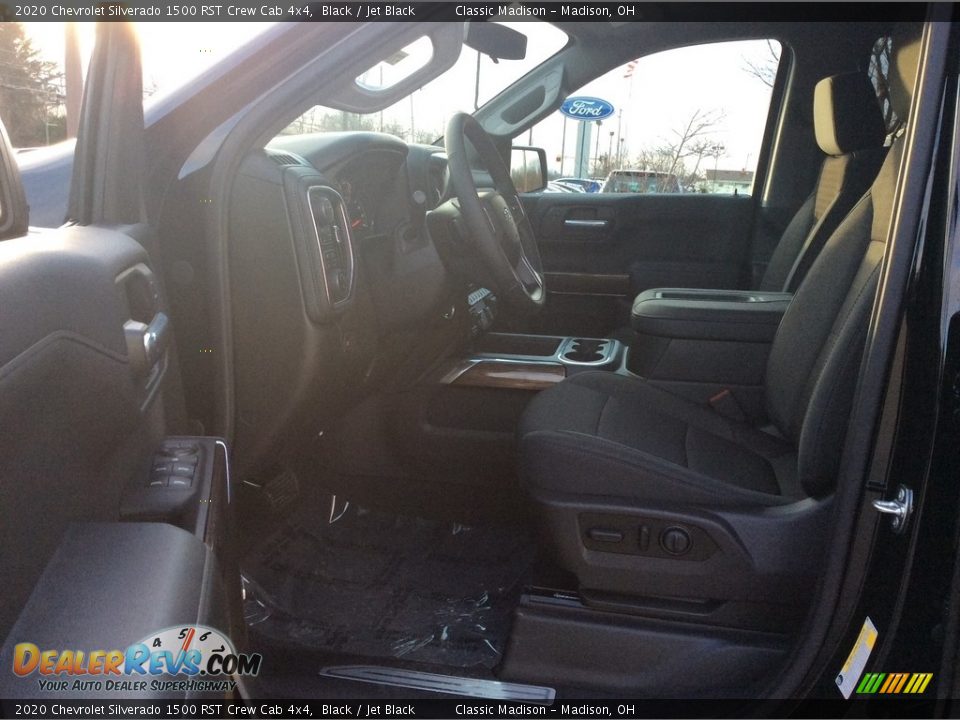 2020 Chevrolet Silverado 1500 RST Crew Cab 4x4 Black / Jet Black Photo #12