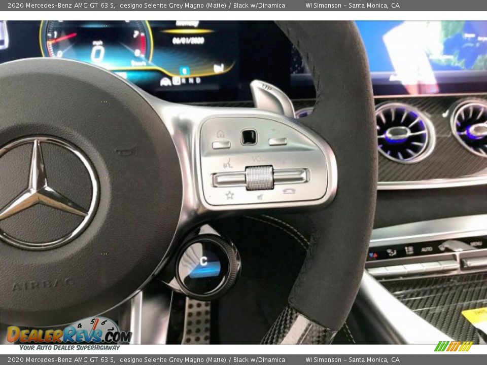 2020 Mercedes-Benz AMG GT 63 S Steering Wheel Photo #19