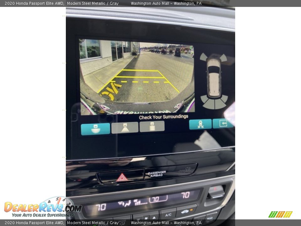 2020 Honda Passport Elite AWD Modern Steel Metallic / Gray Photo #32