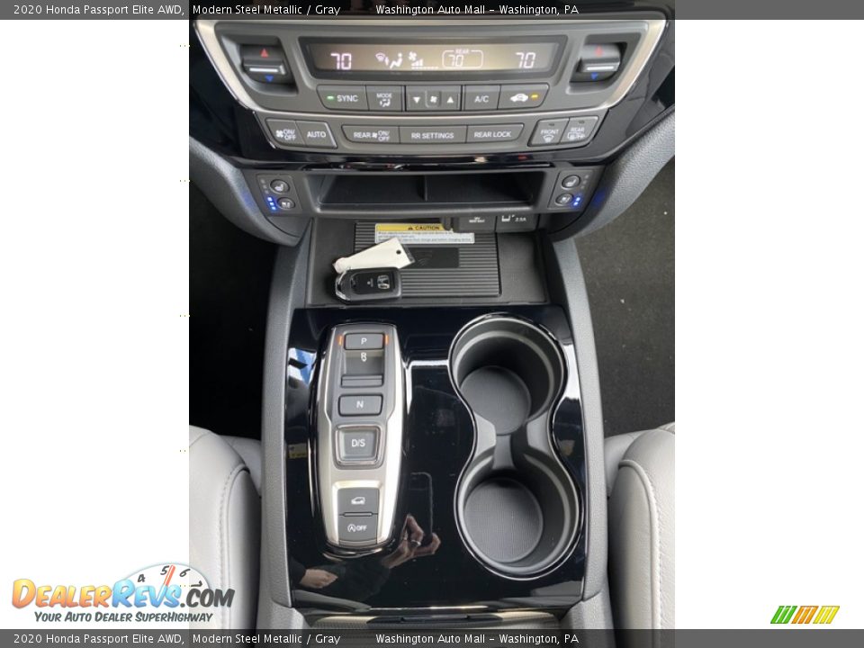 2020 Honda Passport Elite AWD Modern Steel Metallic / Gray Photo #33