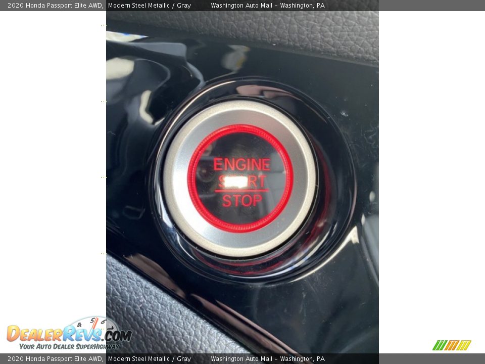 2020 Honda Passport Elite AWD Modern Steel Metallic / Gray Photo #35