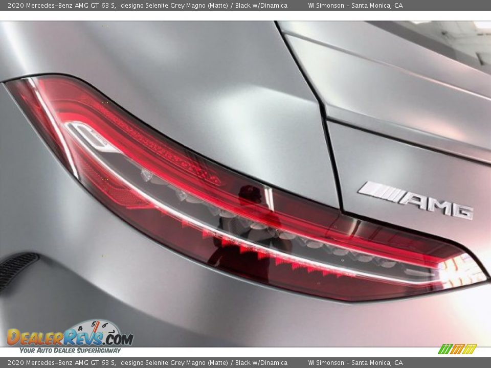 2020 Mercedes-Benz AMG GT 63 S designo Selenite Grey Magno (Matte) / Black w/Dinamica Photo #26