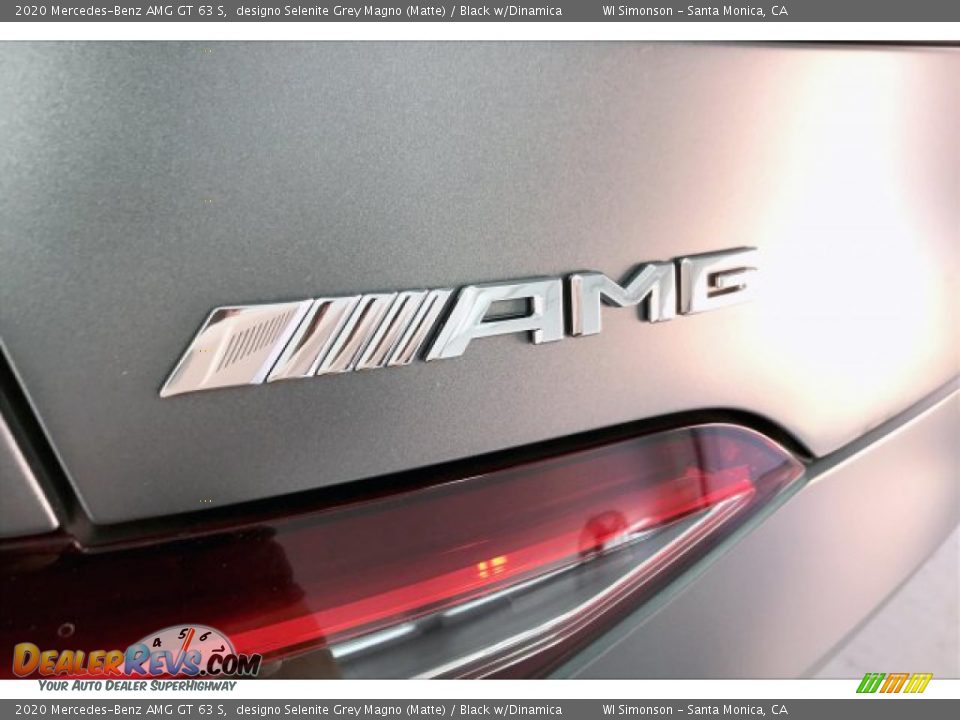 2020 Mercedes-Benz AMG GT 63 S designo Selenite Grey Magno (Matte) / Black w/Dinamica Photo #27