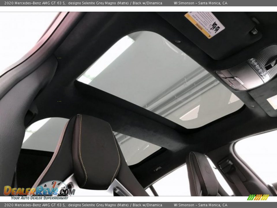 Sunroof of 2020 Mercedes-Benz AMG GT 63 S Photo #29