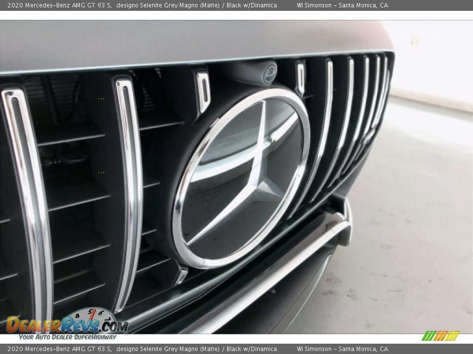 2020 Mercedes-Benz AMG GT 63 S designo Selenite Grey Magno (Matte) / Black w/Dinamica Photo #33