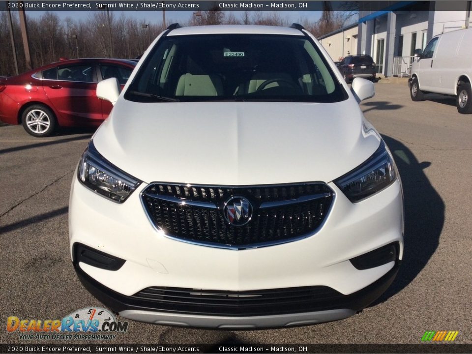 2020 Buick Encore Preferred Summit White / Shale/Ebony Accents Photo #4