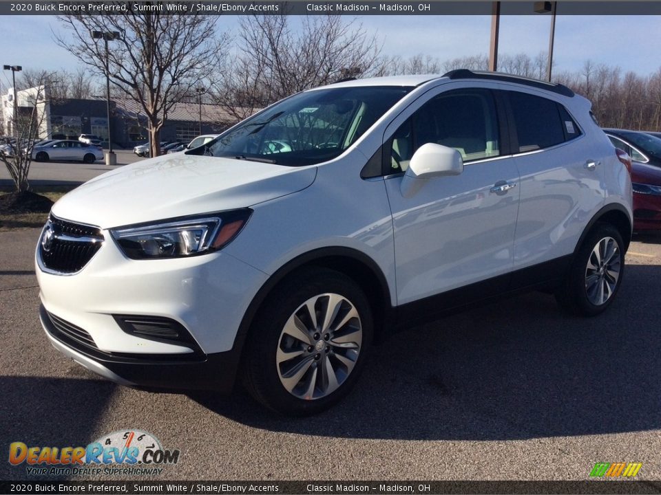 2020 Buick Encore Preferred Summit White / Shale/Ebony Accents Photo #5