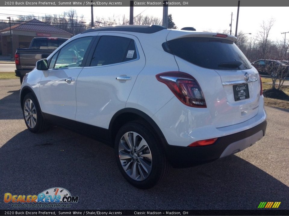 2020 Buick Encore Preferred Summit White / Shale/Ebony Accents Photo #7