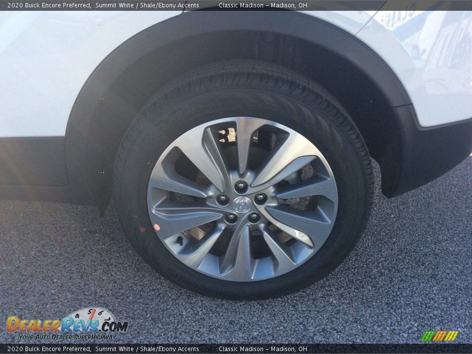 2020 Buick Encore Preferred Summit White / Shale/Ebony Accents Photo #9
