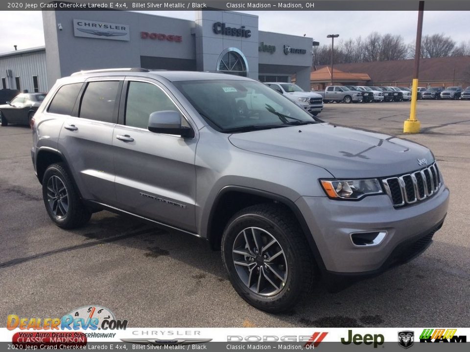 2020 Jeep Grand Cherokee Laredo E 4x4 Billet Silver Metallic / Black Photo #1