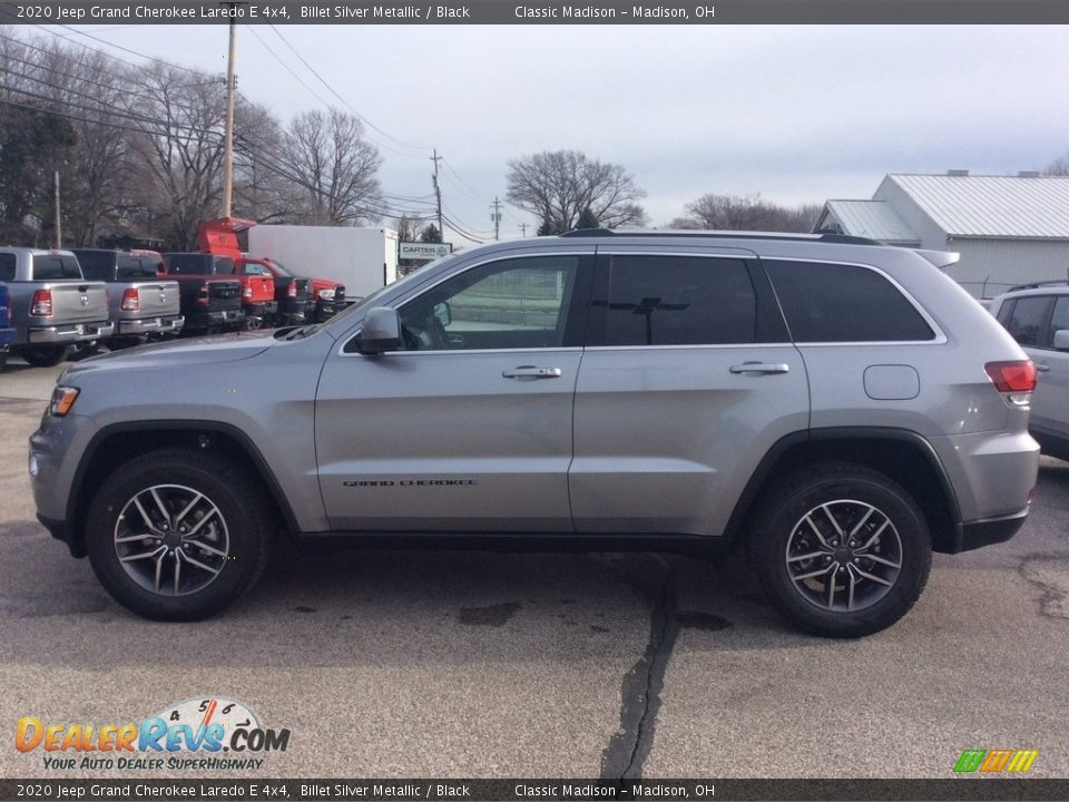 2020 Jeep Grand Cherokee Laredo E 4x4 Billet Silver Metallic / Black Photo #6