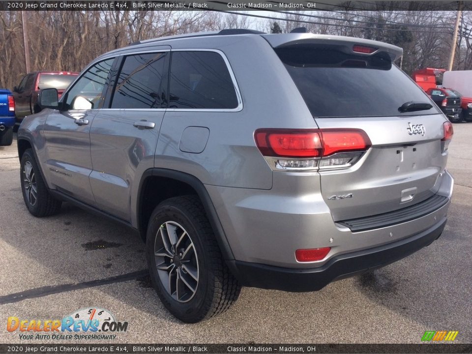 2020 Jeep Grand Cherokee Laredo E 4x4 Billet Silver Metallic / Black Photo #7