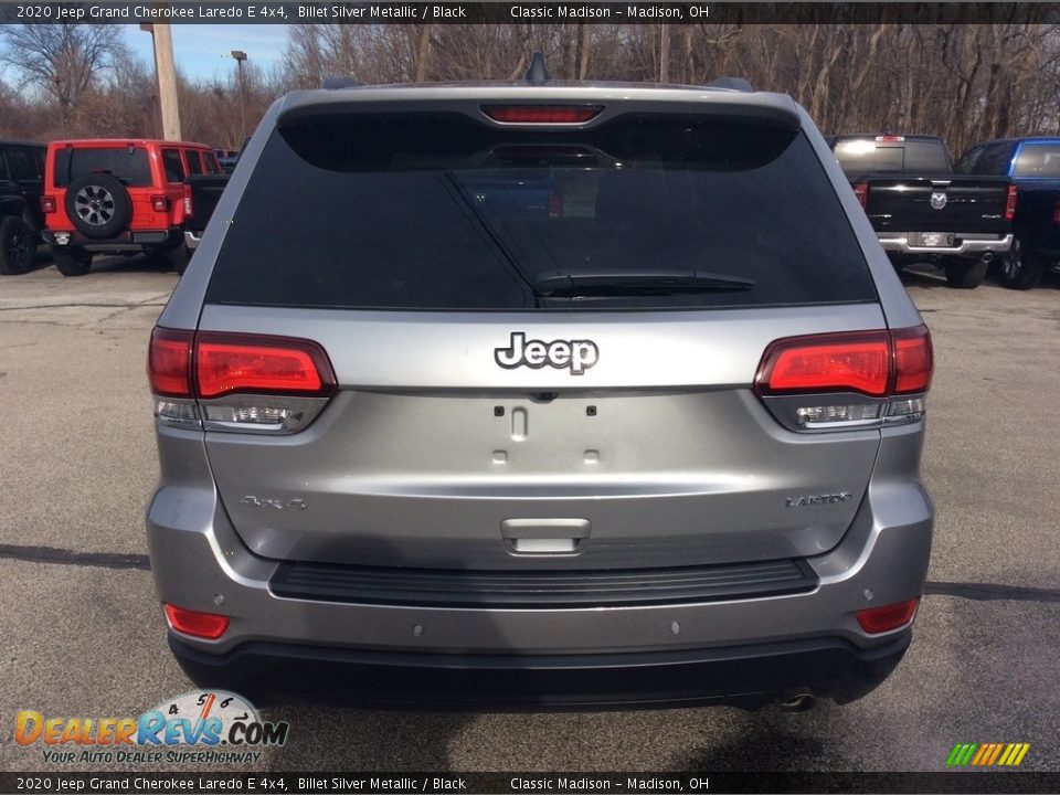 2020 Jeep Grand Cherokee Laredo E 4x4 Billet Silver Metallic / Black Photo #8