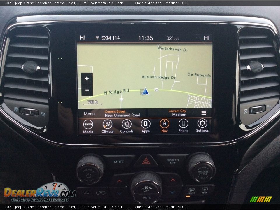 2020 Jeep Grand Cherokee Laredo E 4x4 Billet Silver Metallic / Black Photo #15
