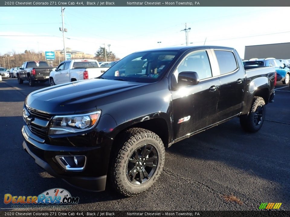 2020 Chevrolet Colorado Z71 Crew Cab 4x4 Black / Jet Black Photo #1