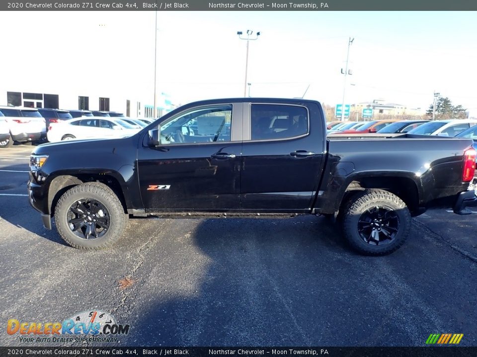 2020 Chevrolet Colorado Z71 Crew Cab 4x4 Black / Jet Black Photo #2