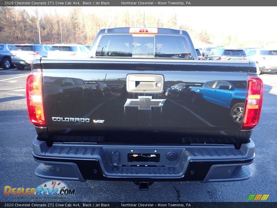 2020 Chevrolet Colorado Z71 Crew Cab 4x4 Black / Jet Black Photo #4