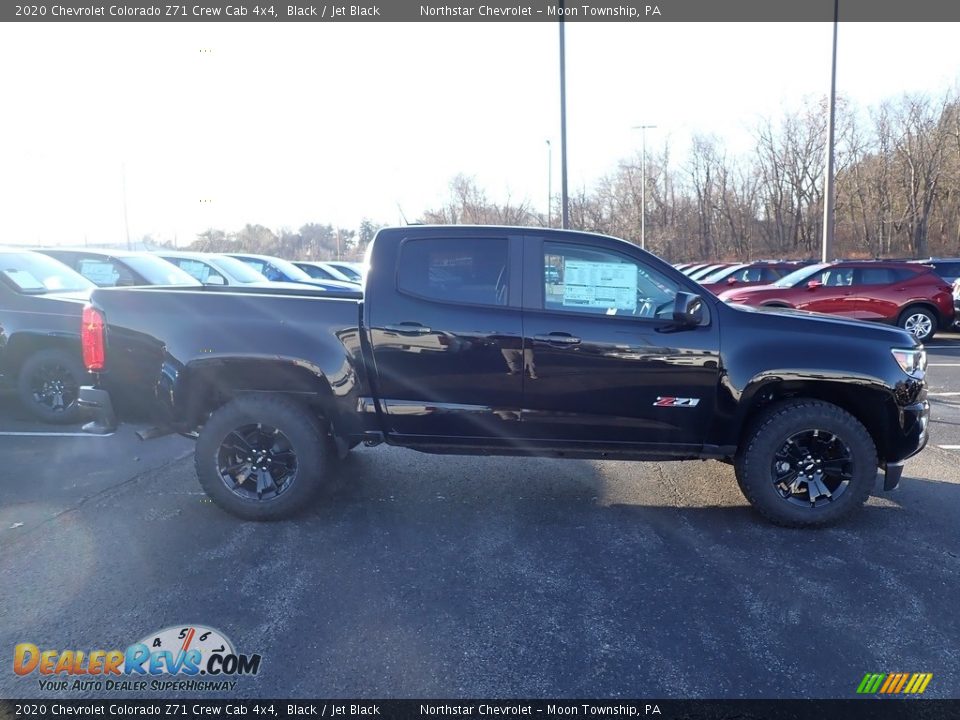 2020 Chevrolet Colorado Z71 Crew Cab 4x4 Black / Jet Black Photo #6