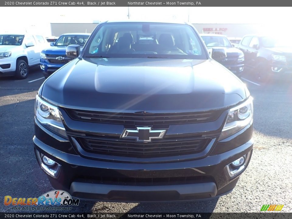 2020 Chevrolet Colorado Z71 Crew Cab 4x4 Black / Jet Black Photo #7