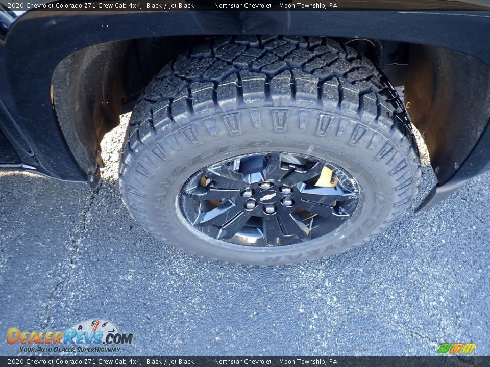 2020 Chevrolet Colorado Z71 Crew Cab 4x4 Black / Jet Black Photo #8