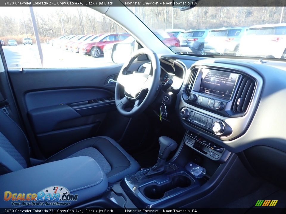 2020 Chevrolet Colorado Z71 Crew Cab 4x4 Black / Jet Black Photo #10