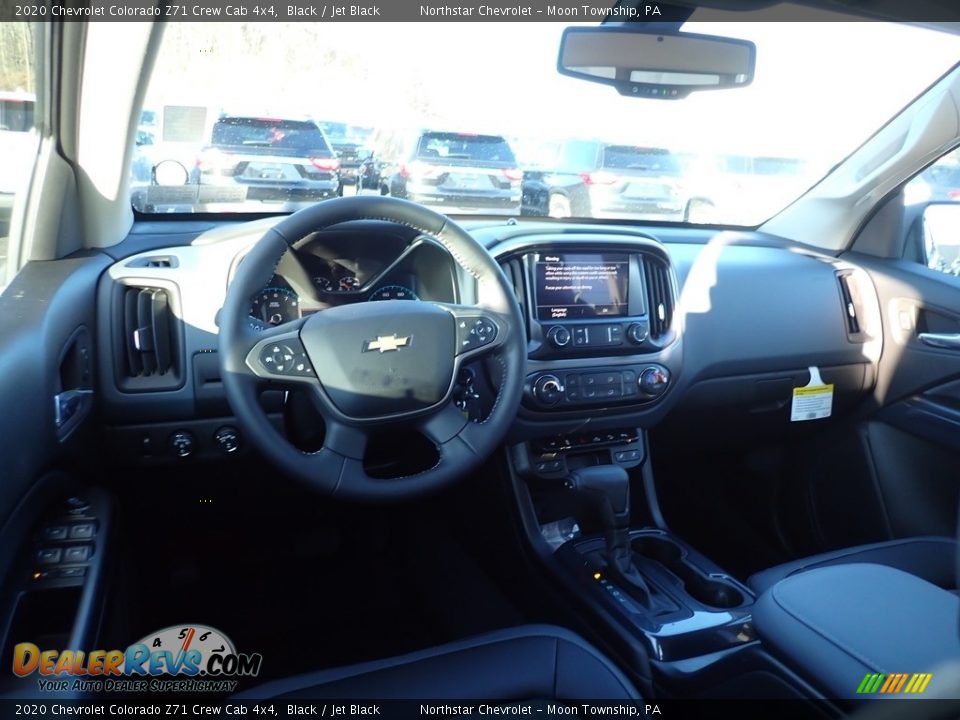 2020 Chevrolet Colorado Z71 Crew Cab 4x4 Black / Jet Black Photo #13
