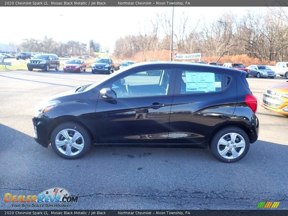 2020 Chevrolet Spark LS Mosaic Black Metallic / Jet Black Photo #2