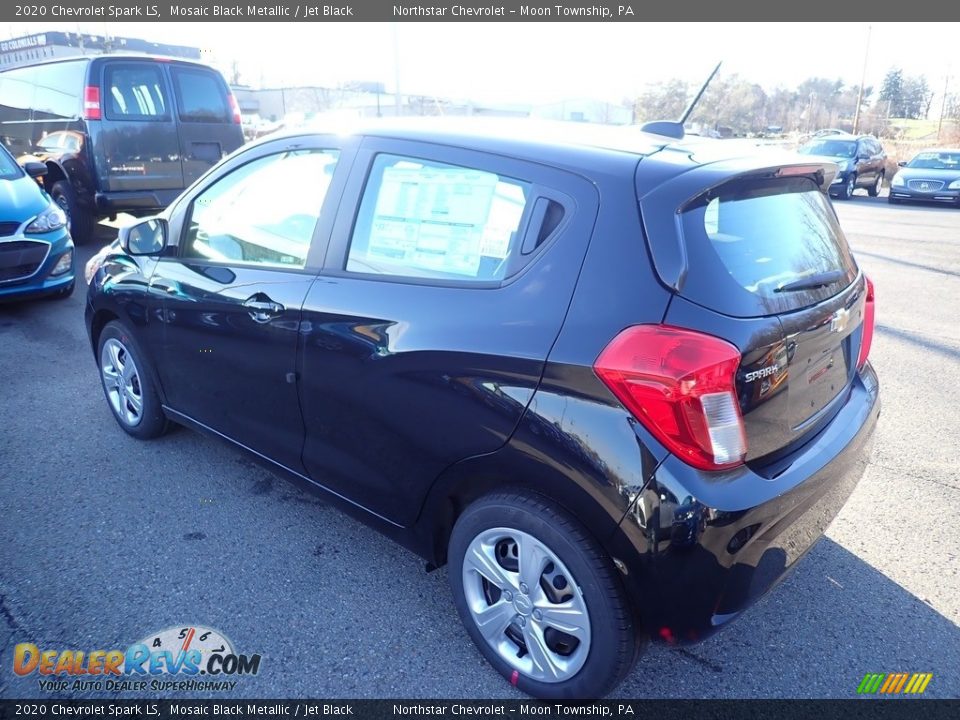 2020 Chevrolet Spark LS Mosaic Black Metallic / Jet Black Photo #3