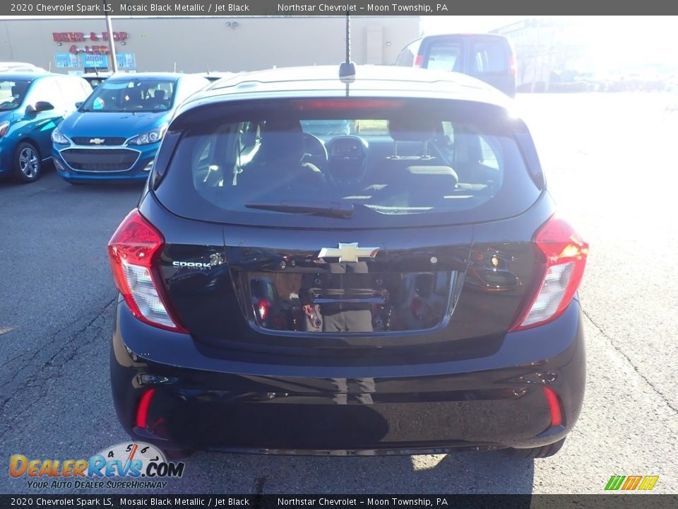 2020 Chevrolet Spark LS Mosaic Black Metallic / Jet Black Photo #4