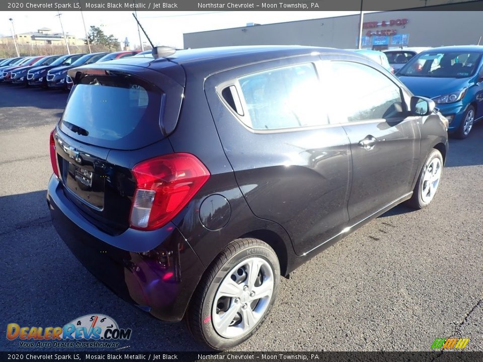 2020 Chevrolet Spark LS Mosaic Black Metallic / Jet Black Photo #5
