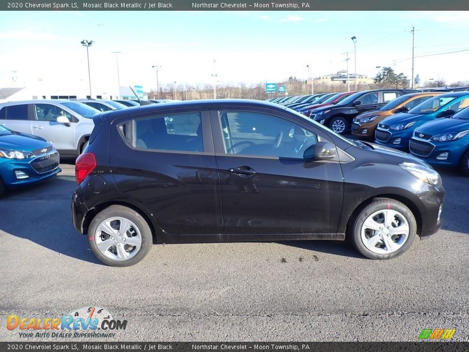 2020 Chevrolet Spark LS Mosaic Black Metallic / Jet Black Photo #6