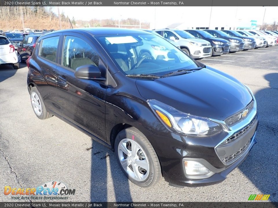 2020 Chevrolet Spark LS Mosaic Black Metallic / Jet Black Photo #7