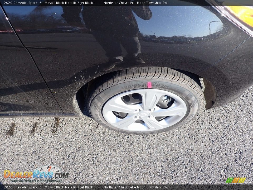 2020 Chevrolet Spark LS Mosaic Black Metallic / Jet Black Photo #9