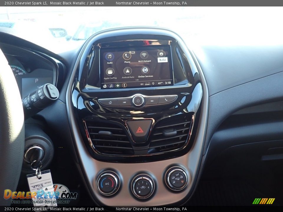 2020 Chevrolet Spark LS Mosaic Black Metallic / Jet Black Photo #17