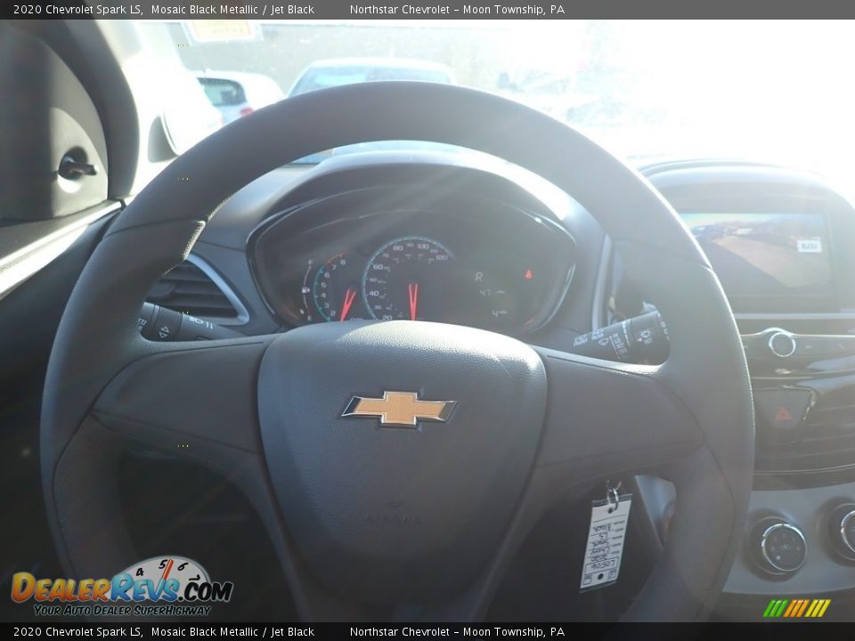 2020 Chevrolet Spark LS Mosaic Black Metallic / Jet Black Photo #20