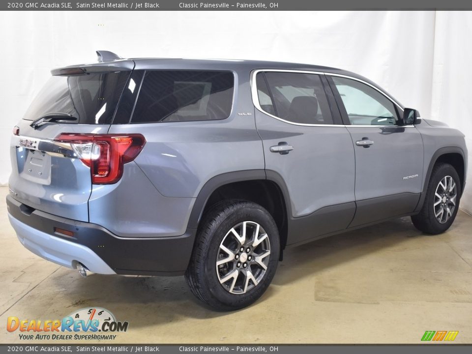 2020 GMC Acadia SLE Satin Steel Metallic / Jet Black Photo #2