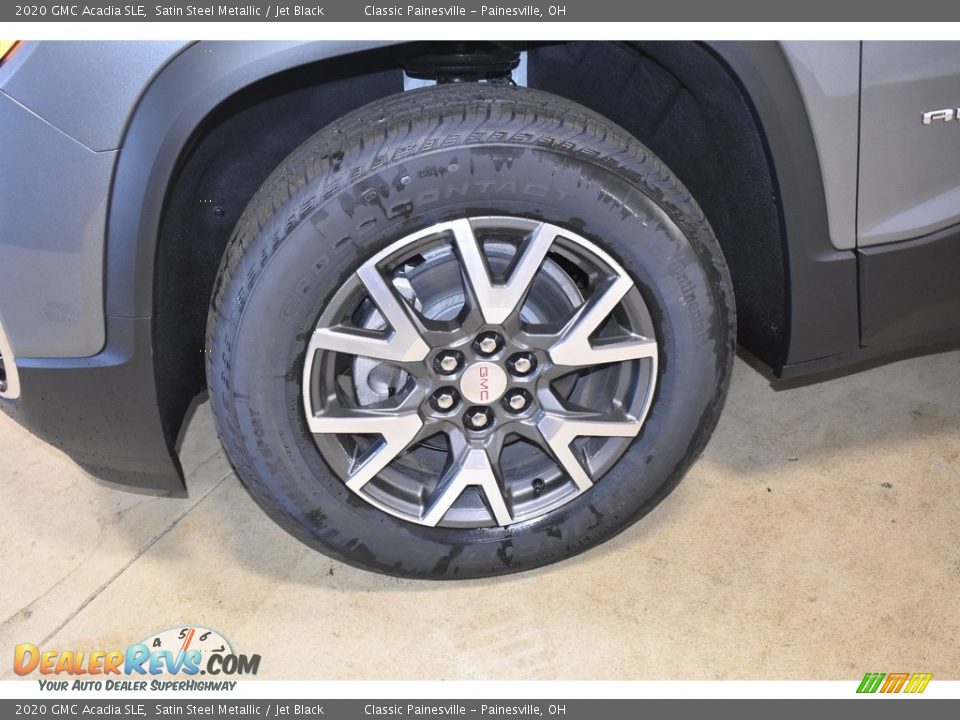 2020 GMC Acadia SLE Satin Steel Metallic / Jet Black Photo #5